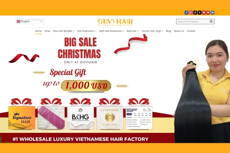 Govihair stands out as a leading hair manufacturer in Vietnam Govihair stands out as a leading hair manufacturer in Vietnam