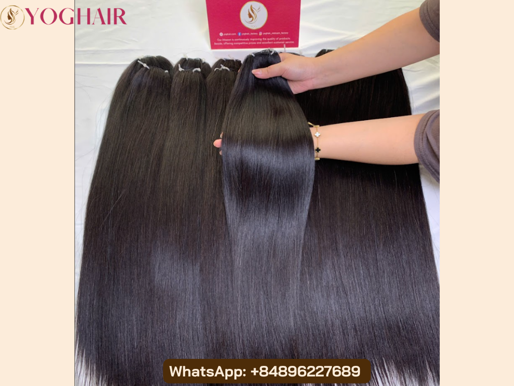Kinky vs Curly Hair: Differences & Ultimate Care Guide 6 Straight human hair at YOGHAIR