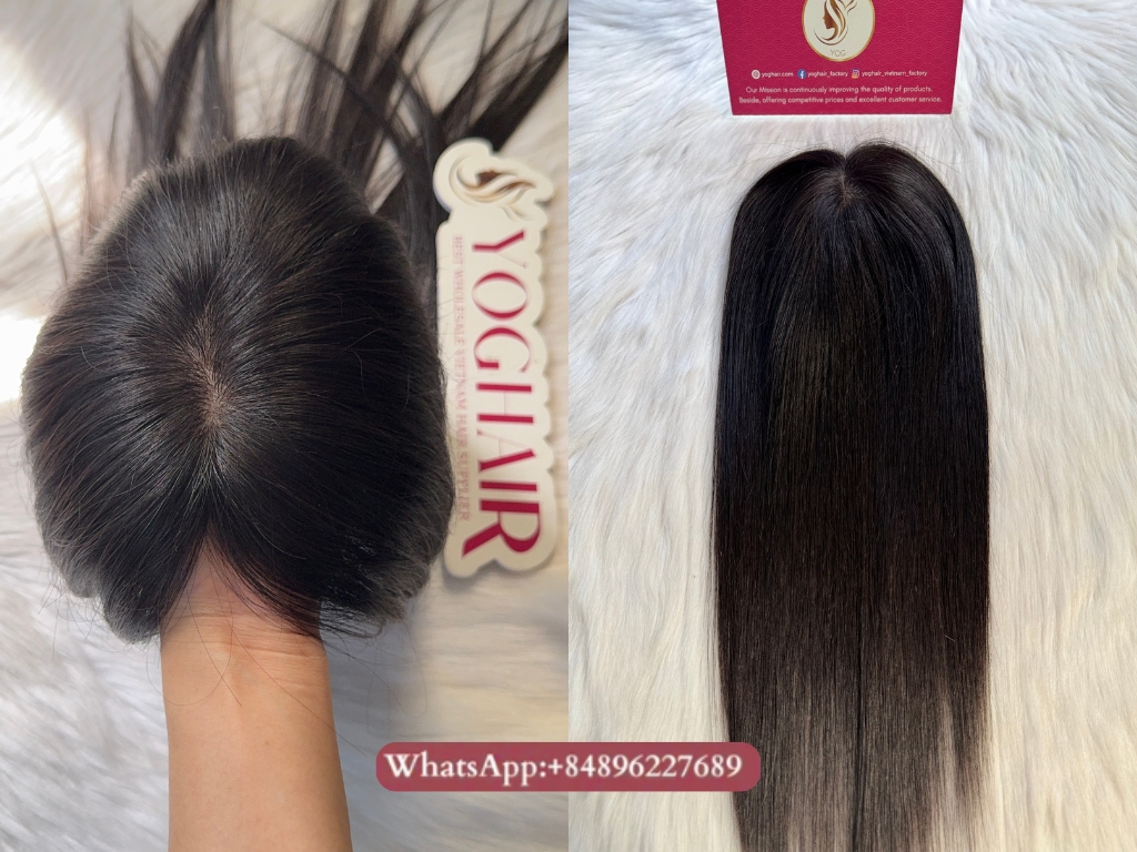 The Ultimate Guide to Finding the Best Human Hair Toppers for Women 1 A hair topper covers thinning at the crown and blends with your natural hair.