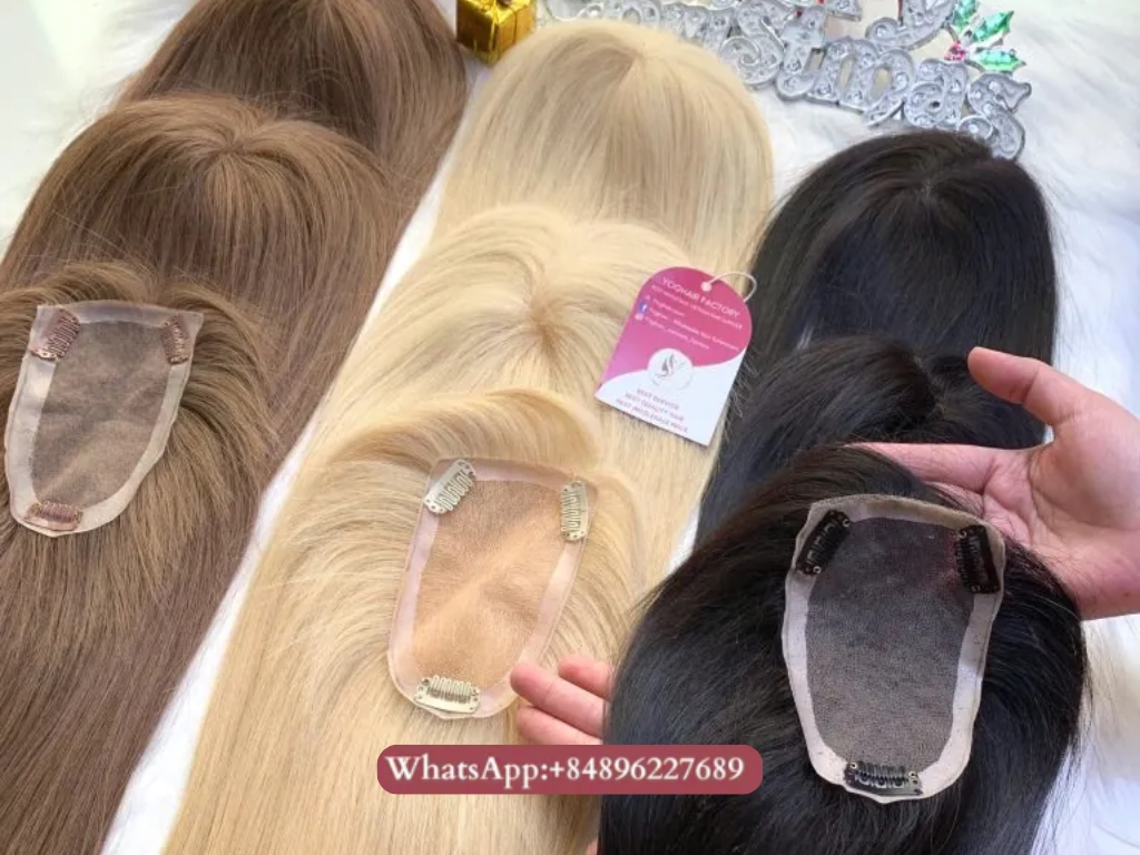 The Ultimate Guide to Finding the Best Human Hair Toppers for Women 7 Clip-in human hair toppers are easy to attach and remove within seconds.