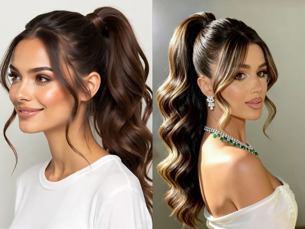 15+ Stunning Hairstyles for Tape In Hair Extensions & Expert Hacks 9 A half-up claw clip style hides tape-ins effortlessly for a casual, off-duty look.