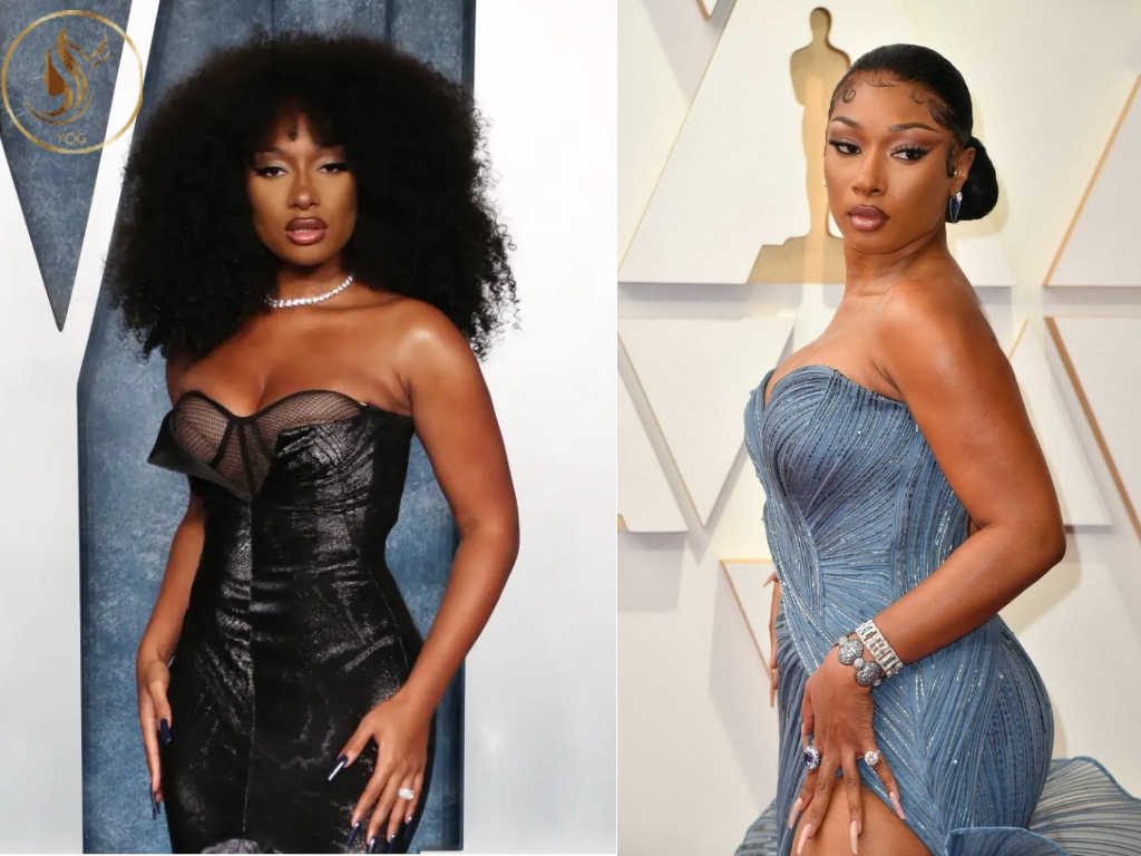 Is That Megan Thee Stallion's Real Hair? See the Stunning Photos 2 Megan Thee Stallion on Red Carpet