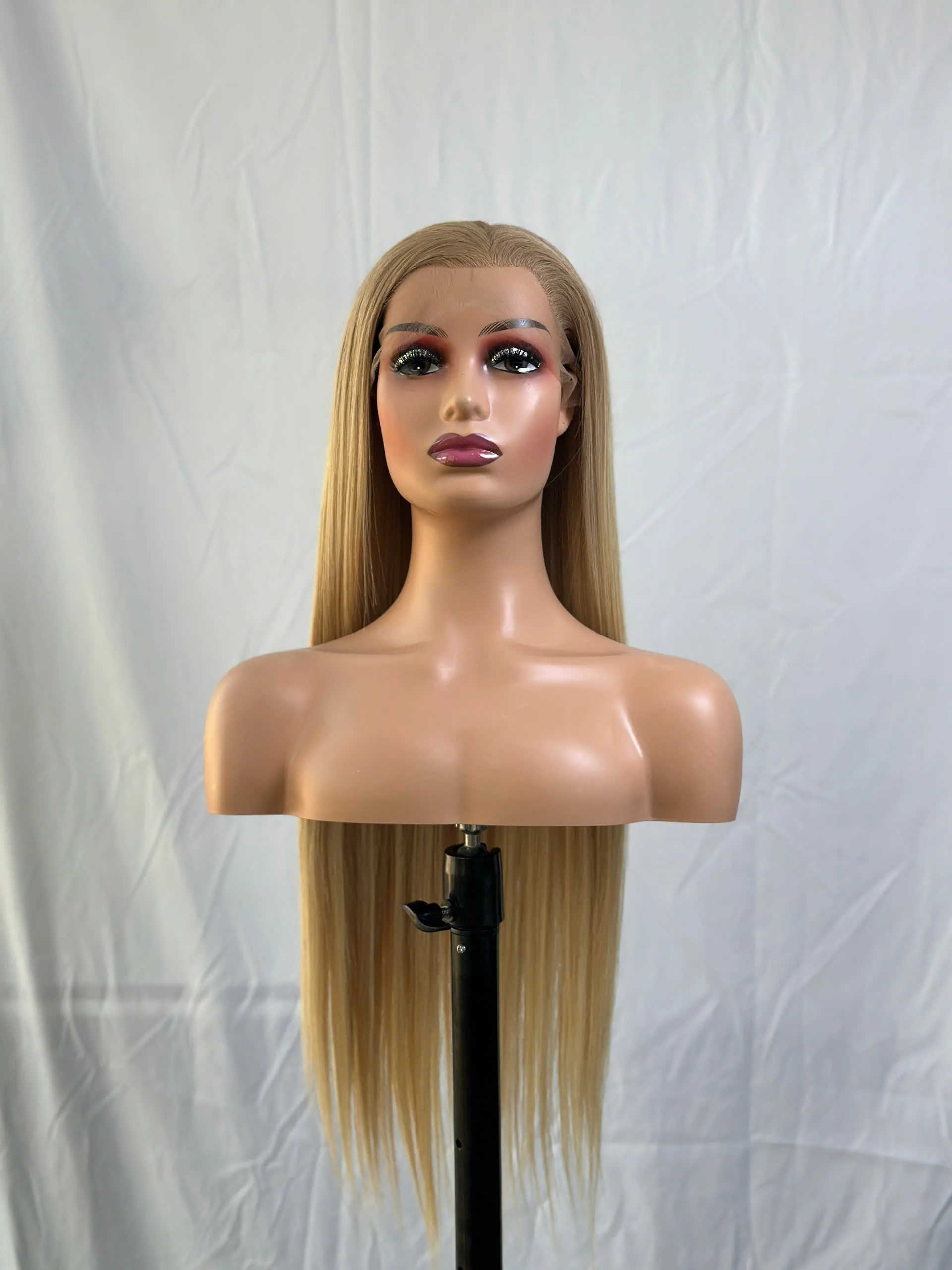 Full Lace Wigs Blonde Color Hot Trend Vietnamese Hair Products 4 Vietnam Hair Wigs Wig Full Lace Blonde