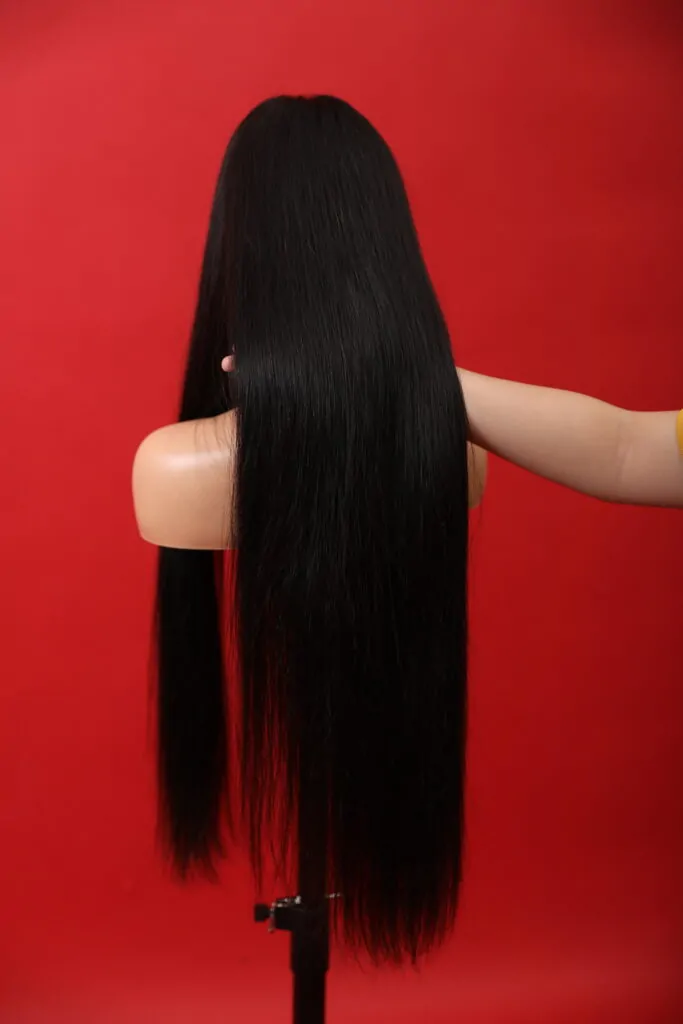 Vietnam Hair Wig Closure 2x6 Natural Black Color