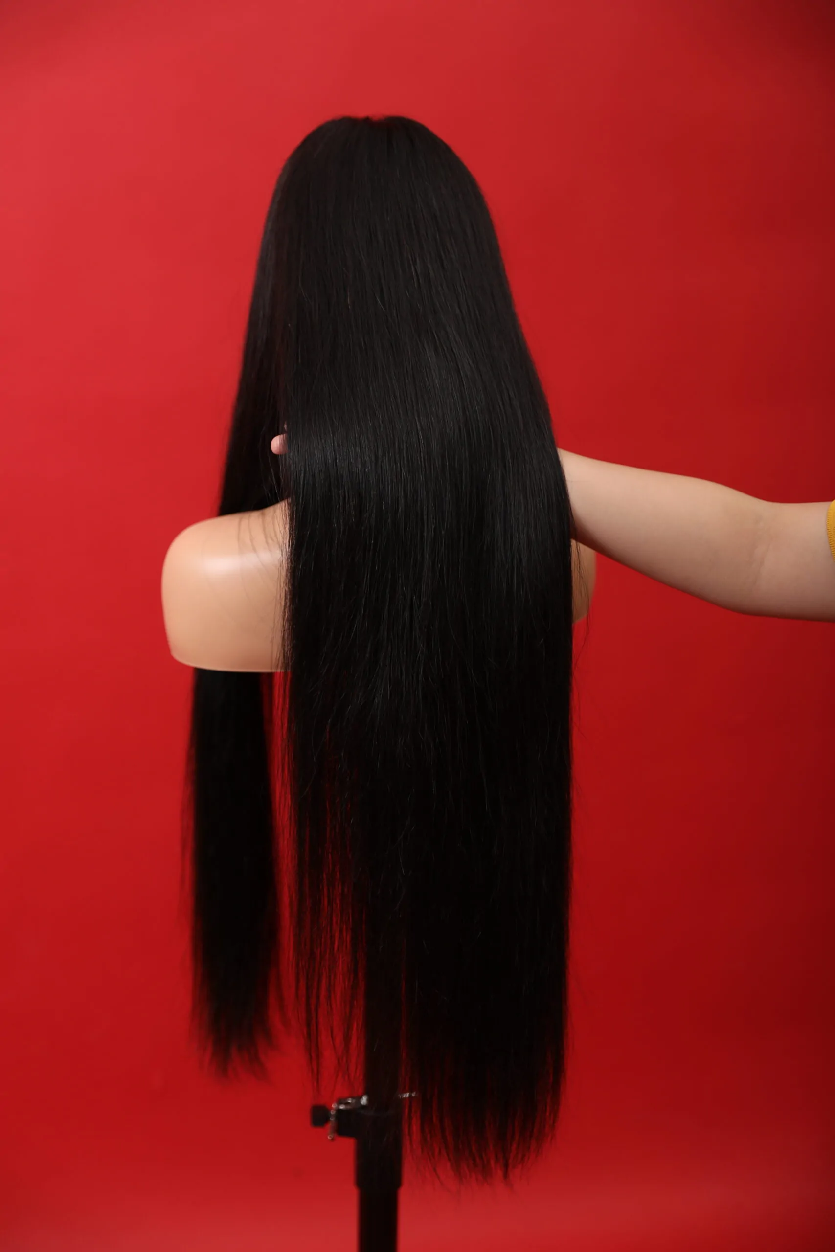 Vietnam Hair Wig Closure 2x6 Natural Black Color