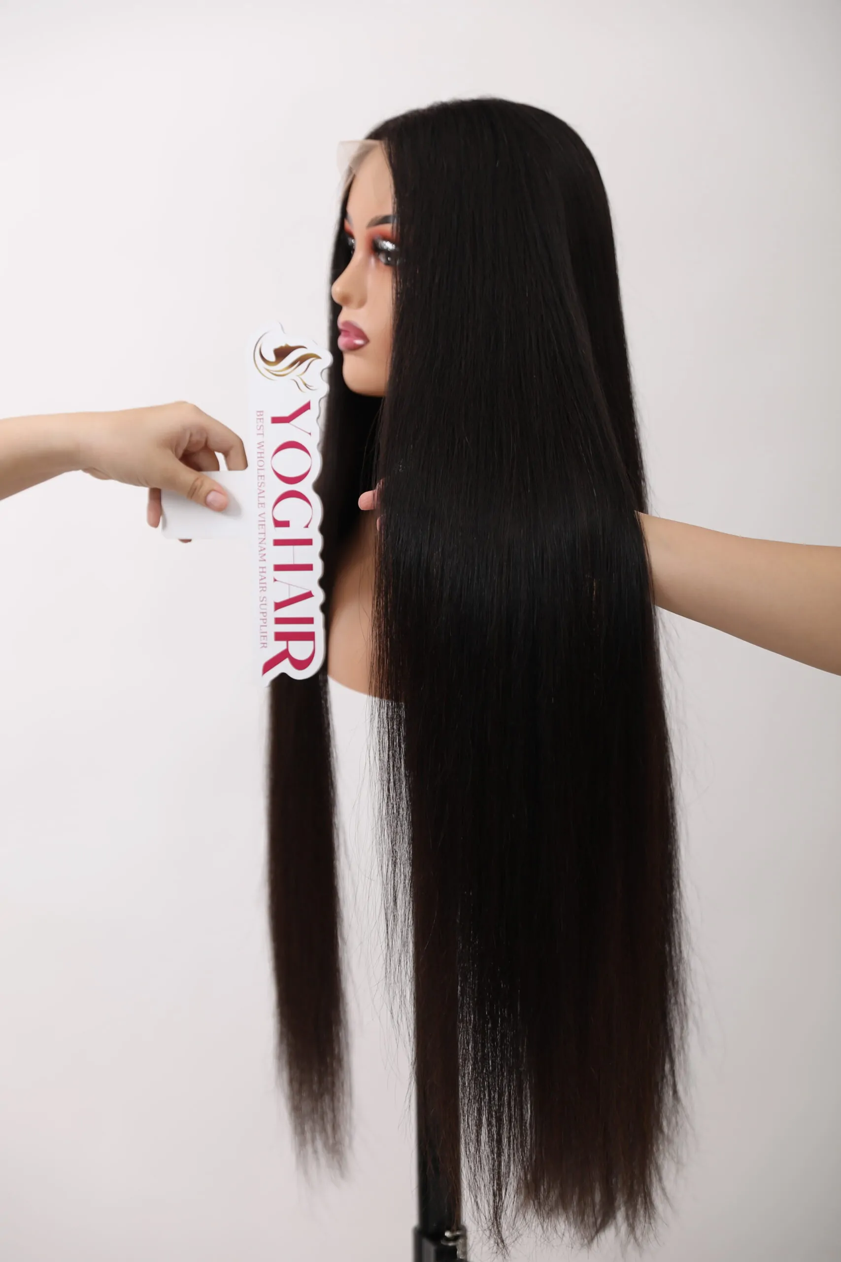 VIetnam Hair Wig Closure 2x6 Natural Black Color