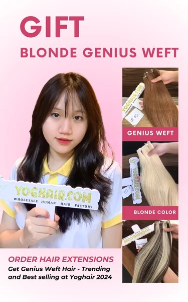 blonde genius weft