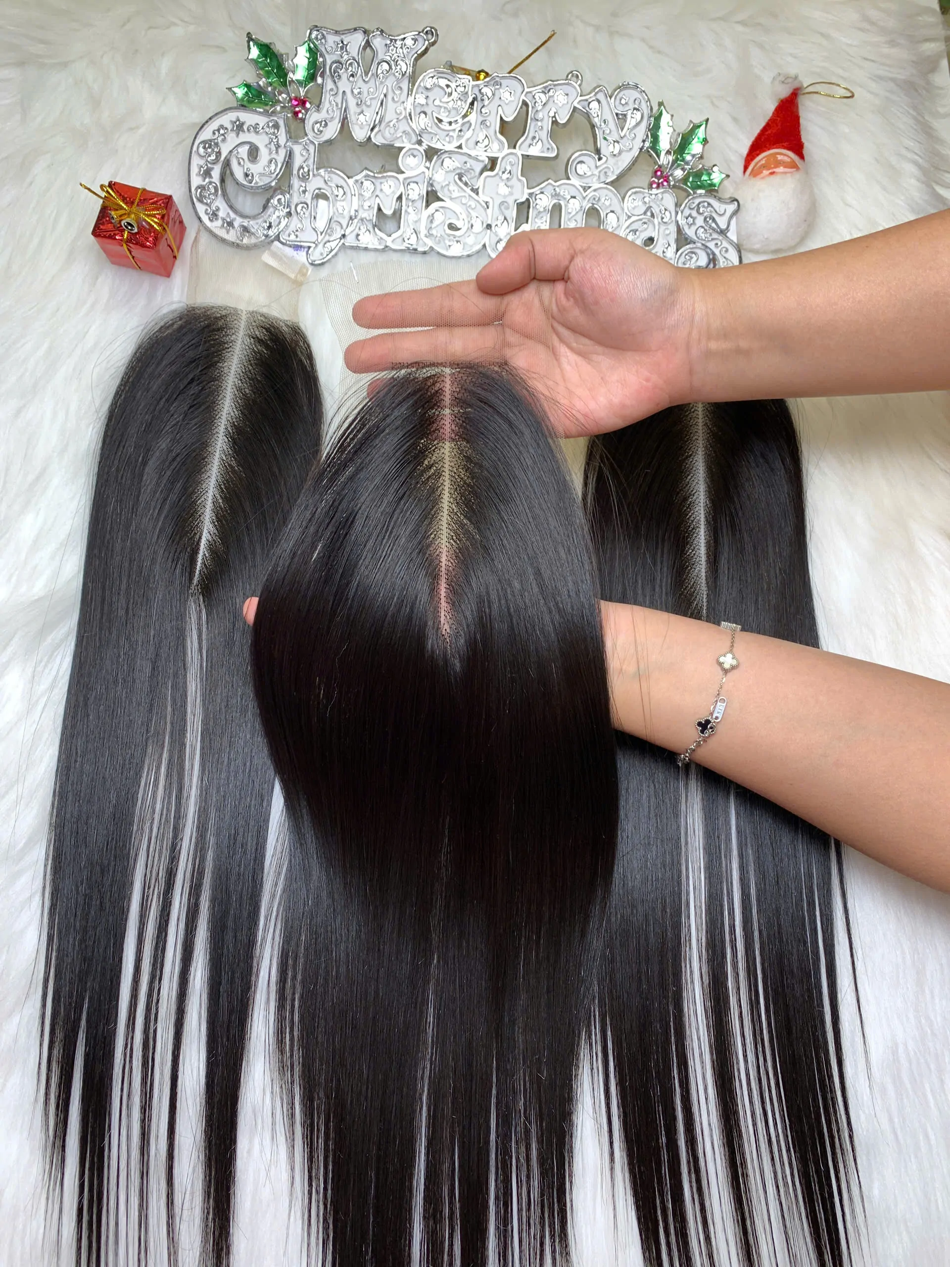 Transparent Lace Closure 2x6 Natural Color Virgin Vietnamese Hair