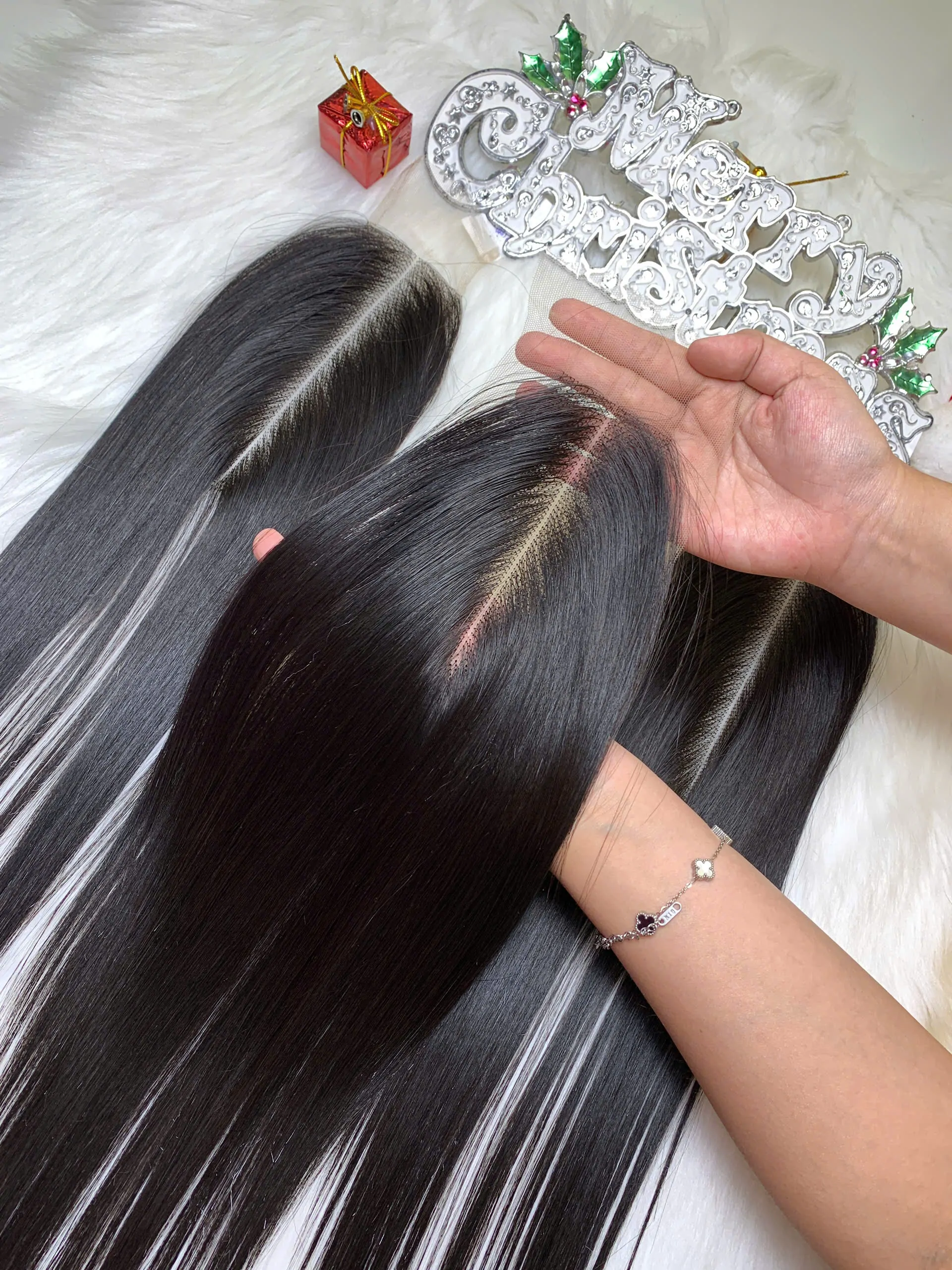 Transparent Lace Closure 2x6 Natural Color