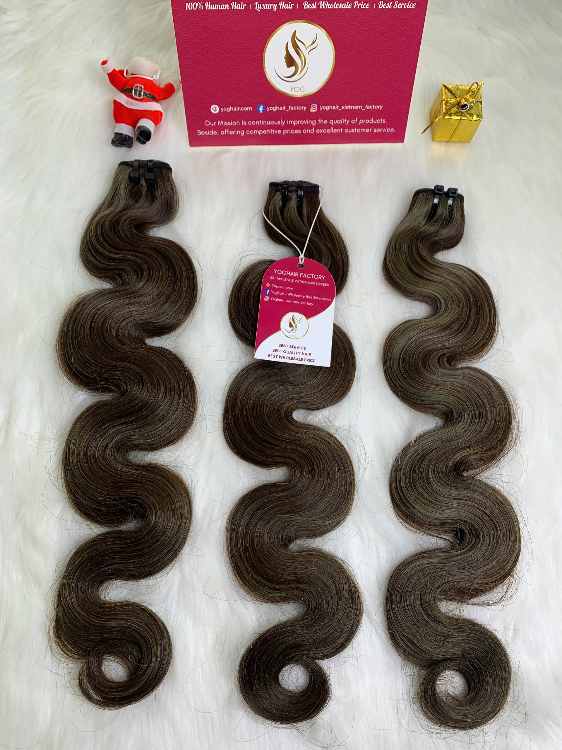 Body Wave Weft Hair Extensions Mix Piano Color Raw Vietnamese Hair 2 Body Wave Weft Hair Extensions Mix Piano Color Vietnamese Hair