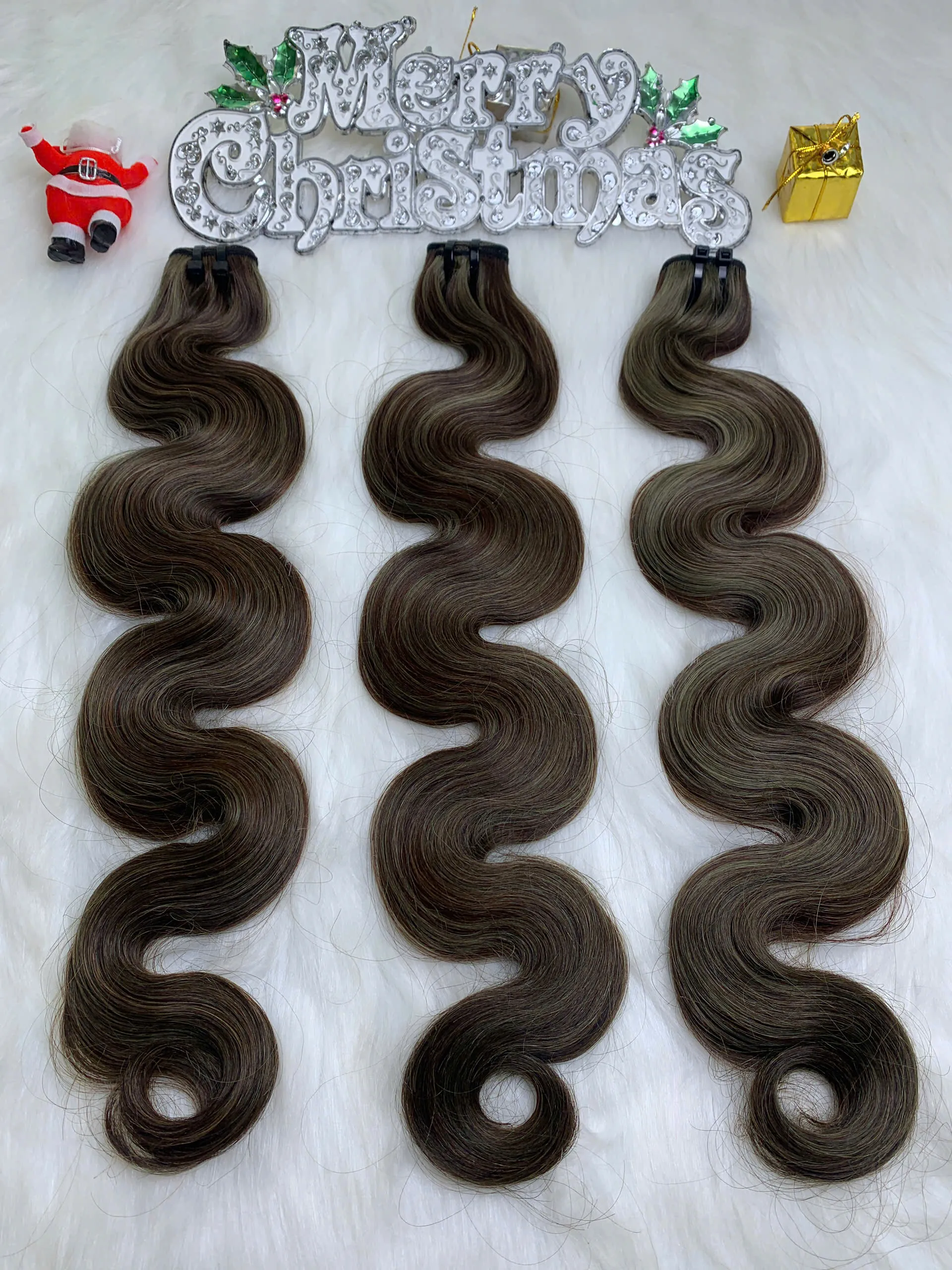 Body Wave Weft Hair Extensions Mix Piano Color Raw Vietnamese Hair 4 Body Wave Weft Hair Extensions Mix Piano Color