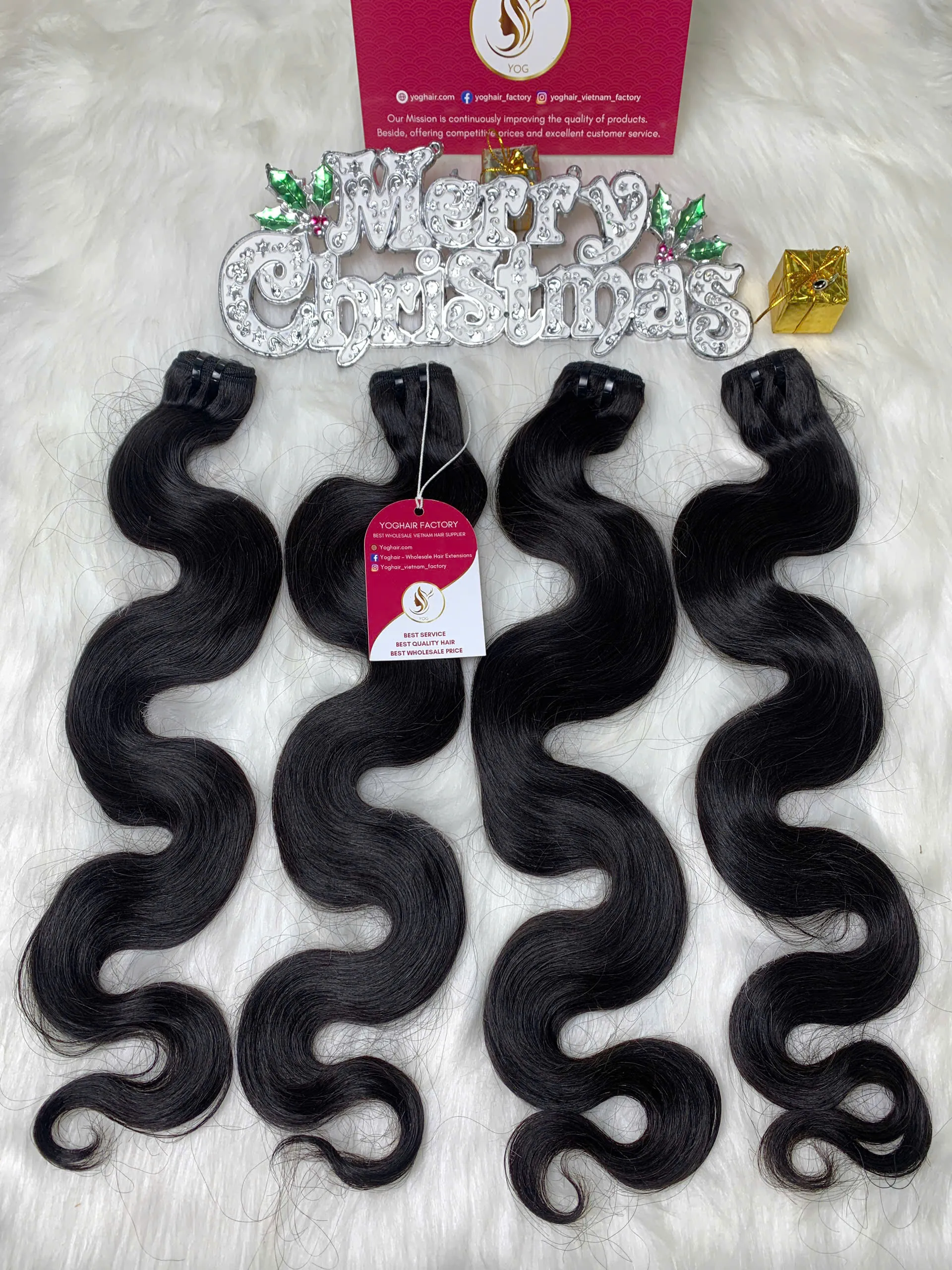 Body Wave Weft Hair Extensions Natural Color Virgin Vietnamese Hair 2 Body Wave Weft Hair Extensions Natural Color Vietnamese Hair