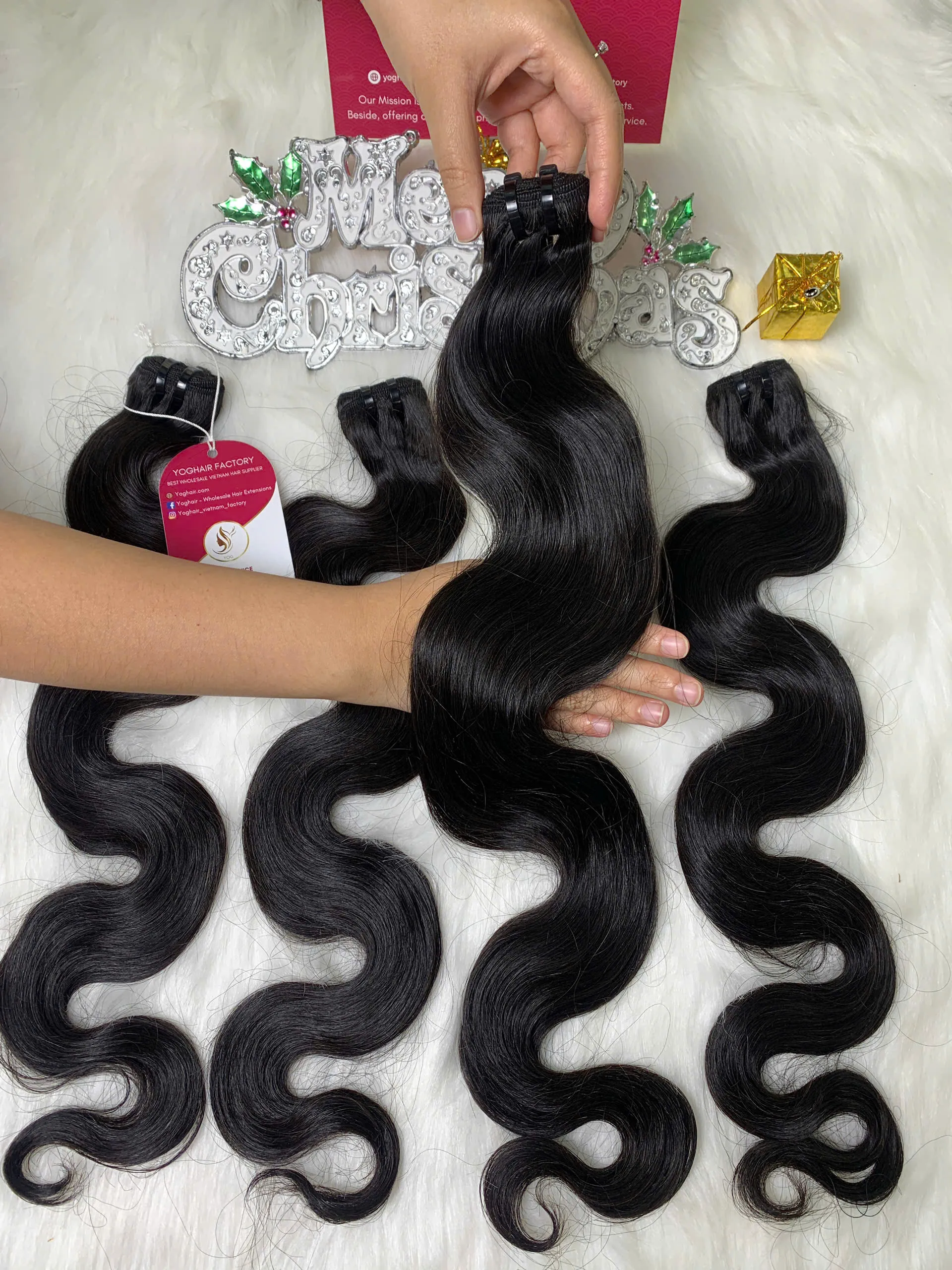 Body Wave Weft Hair Extensions Natural Color Virgin Vietnamese Hair 1 Body Wave Weft Hair Extensions Natural Color Virgin Vietnamese Hair