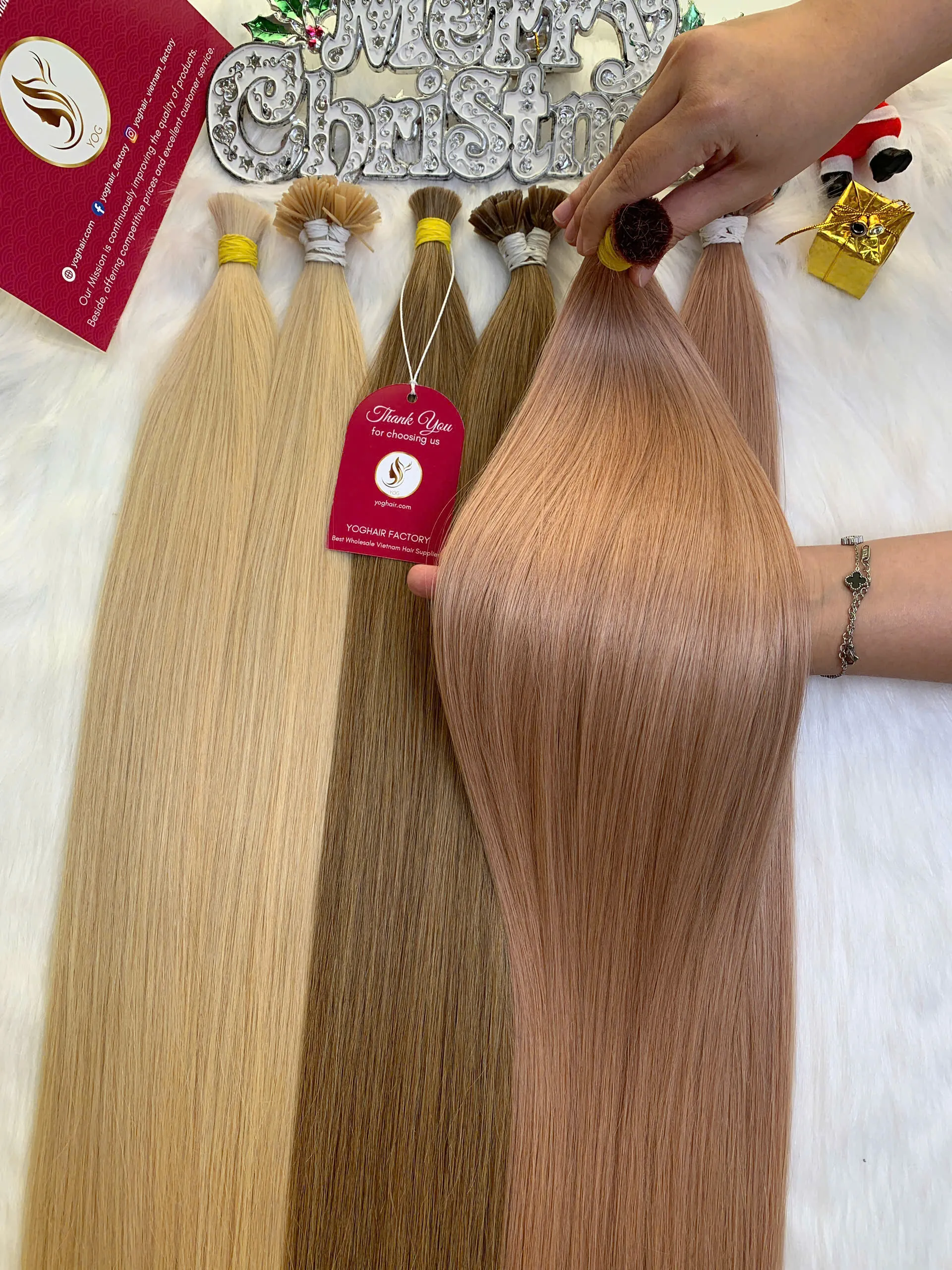 Flat Tip Hair Extensions #10c Color Raw Vietnamese Hair Wholesale 1 Flat Tip Hair Extensions 10c Color Vietnamese Hair
