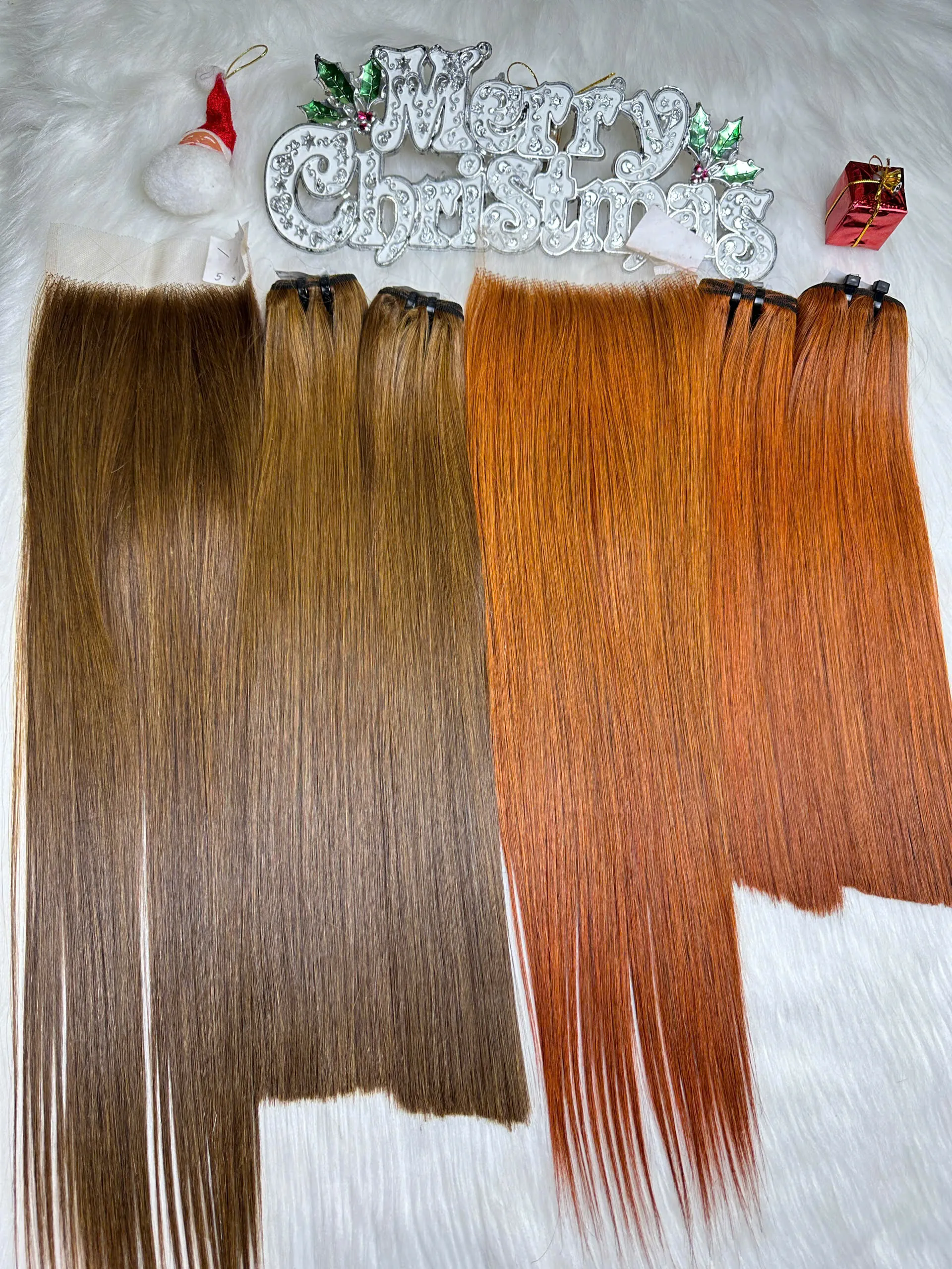 HD Lace Frontal 5x5 Orange Color Vietnam Hair