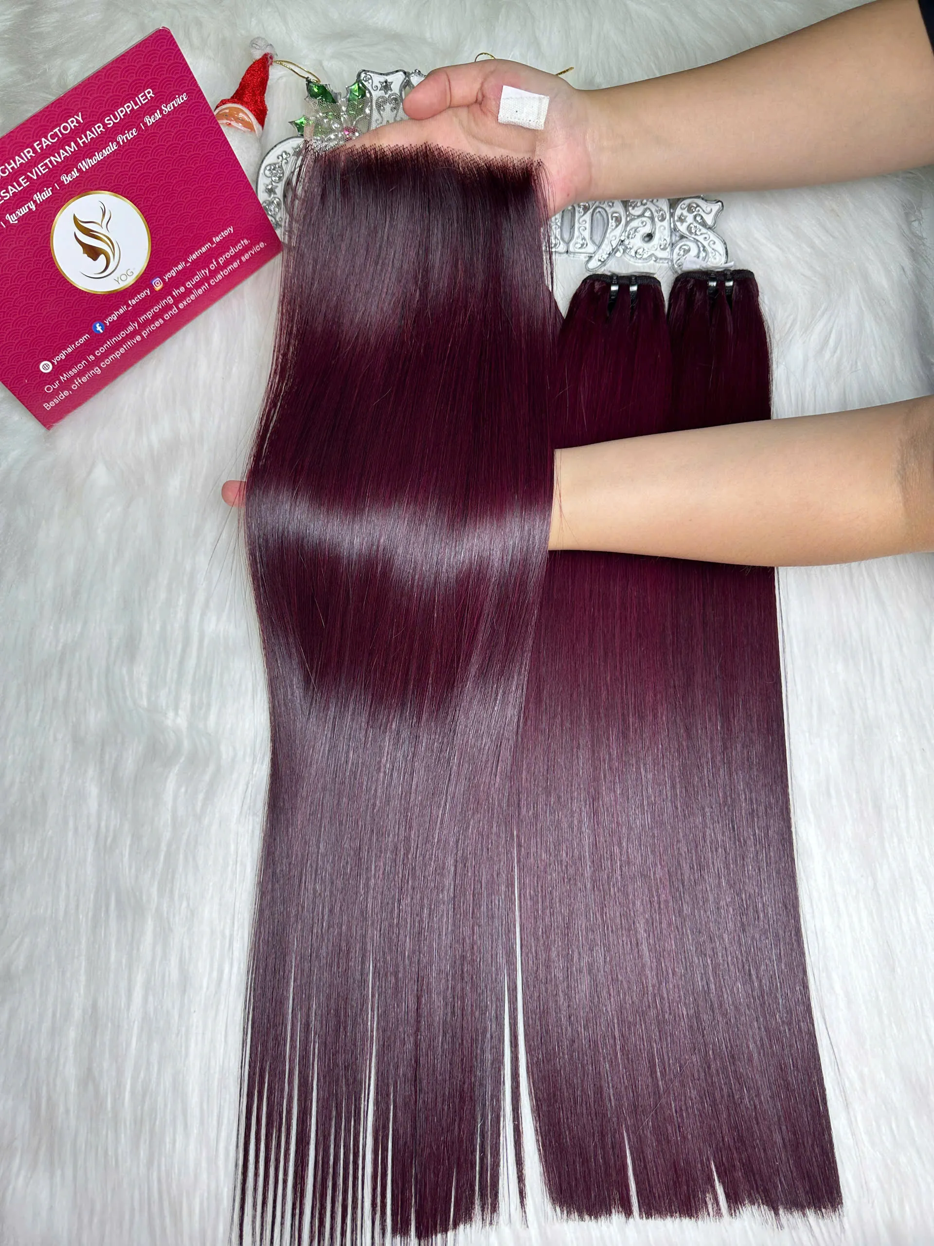 Swiss Lace Frontal 6x6 Burgundy Color Vietnamese Hair Bone Straight 1 Swiss Lace Frontal 6x6 Burgundy Color Vietnamese Hair Bone Straight