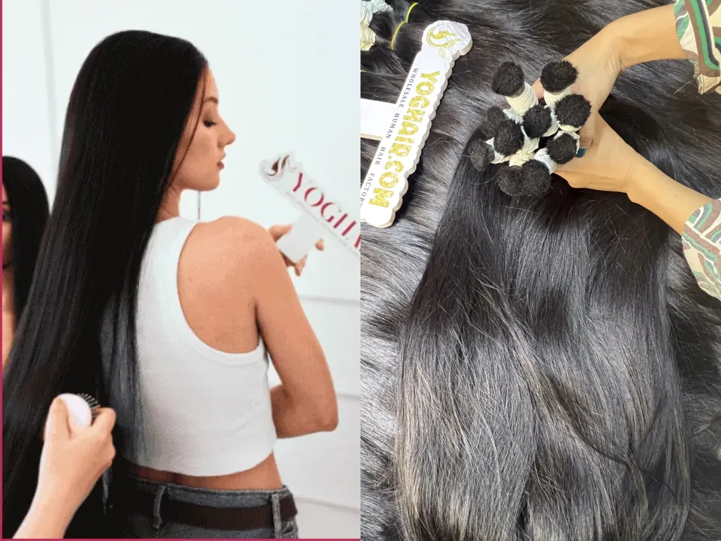 Cambodian Hair vs Vietnamese Hair: Which One Suits You Best? 4 Vietnamese hair is silky and smooth, thanks to natural care.