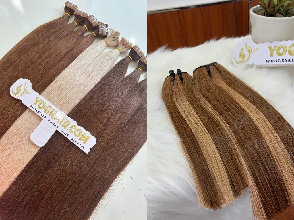 Step-by-step infographic on how the Vietnamese hair grading system explained categorizes hair quality.