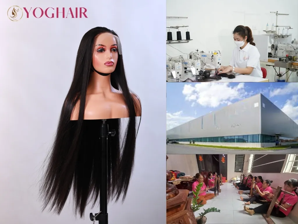 Create a Variety of Hairstyles with Double Drawn Vietnamese Hair 4 Yoghair provides double drawn Vietnamese hair