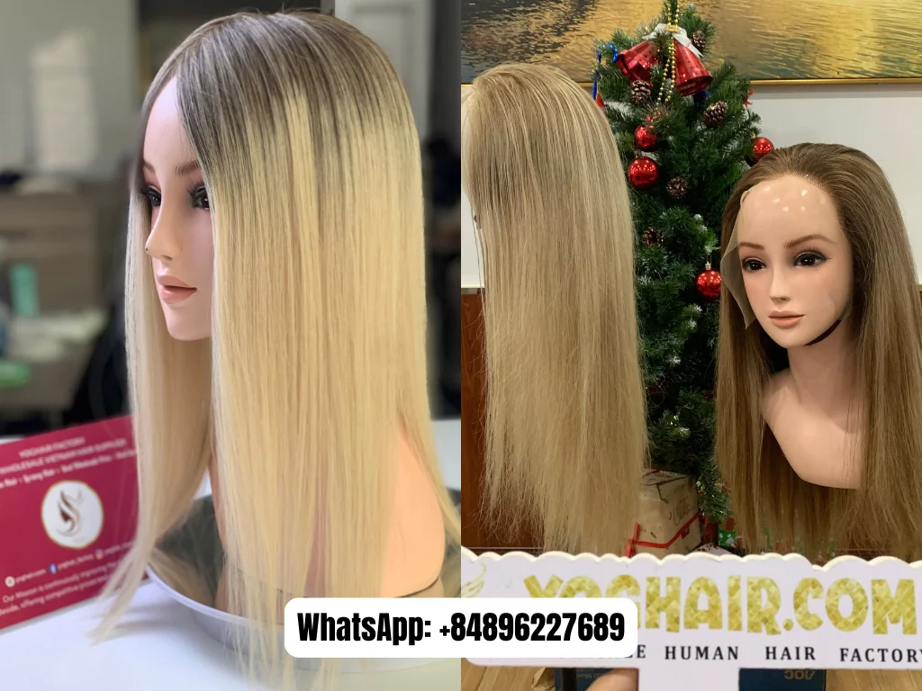 Blonde Vietnamese hair Blonde Vietnamese hair