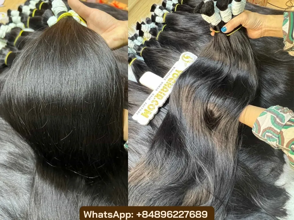 Double Drawn Hair: Unlock The Secret To Fuller, Natural Extensions 3 Human hair at YOGHAIR