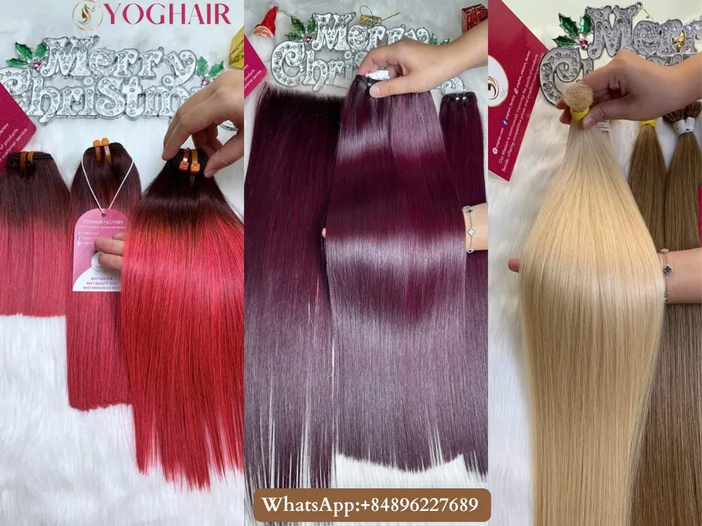 Bundle Hair Types Guide: Best Human Hair Bundles & Styling Tips 15 Color human hair at YOGHAIR