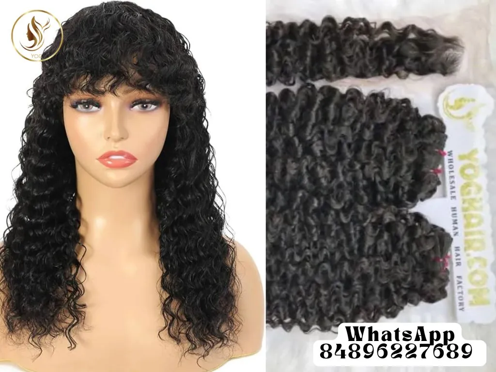 Top 25+ Hottest Deep Wave Hairstyles In 2025 That You Should Know 18 Pair deep waves hairstyles with bangs for a fresh vibe