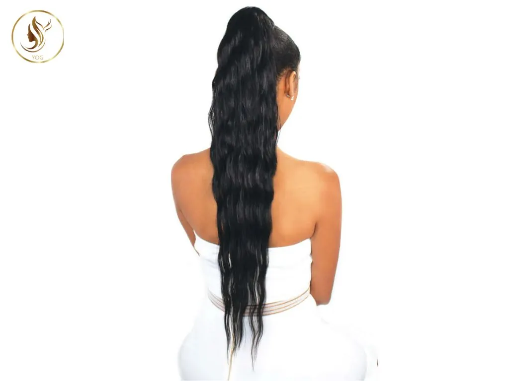 Top 25+ Hottest Deep Wave Hairstyles In 2025 That You Should Know 8 Combine practicality with elegance in a deep wave ponytail