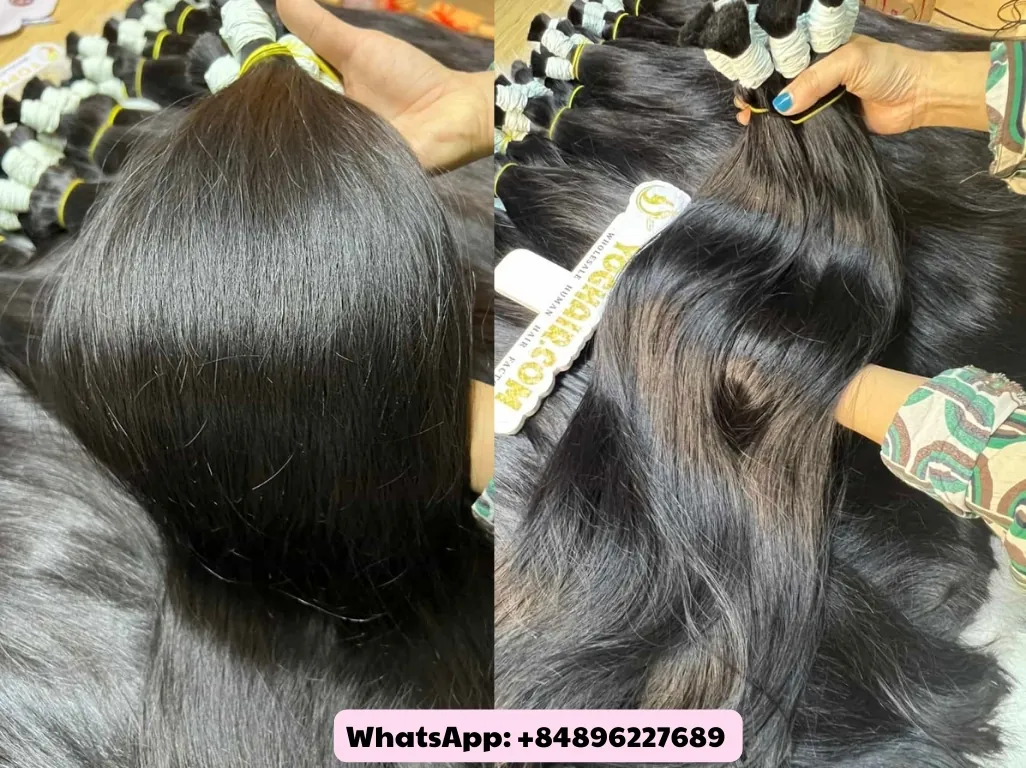 How to Find a Hair Vendor: The Ultimate Guide for Wig Business Newbies 5 The quality of 100% raw Vietnamese hair at YOGHAIR