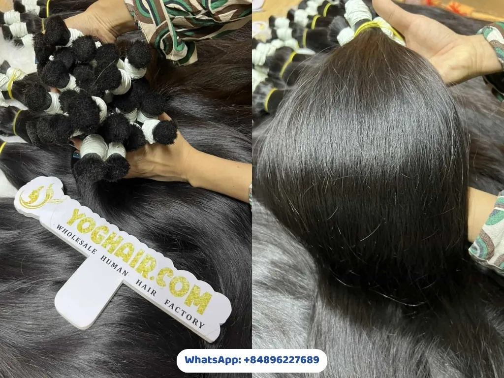 In the realm of hair extensions, "virgin hair" refers to 100% human hair