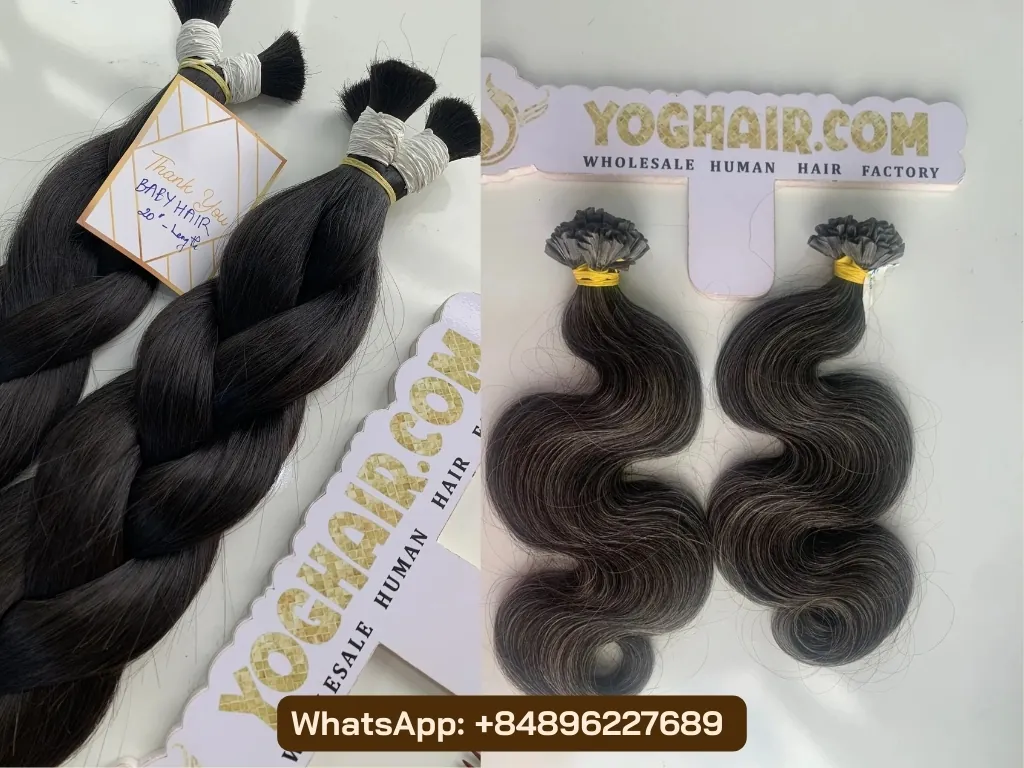 Double Drawn Hair: Unlock The Secret To Fuller, Natural Extensions 7 The quality of double drawn hair at YOGHAIR