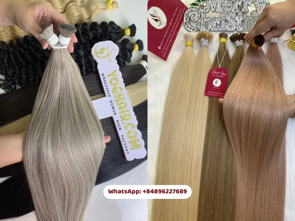 Non-Remy hair is collected from various sources such as salon floors, hairbrushes