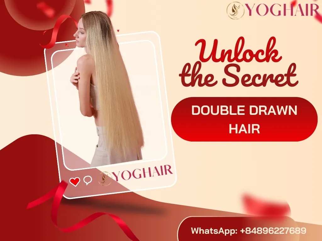 Double Drawn Hair: Unlock The Secret To Fuller, Natural Extensions 1 double drawn hair