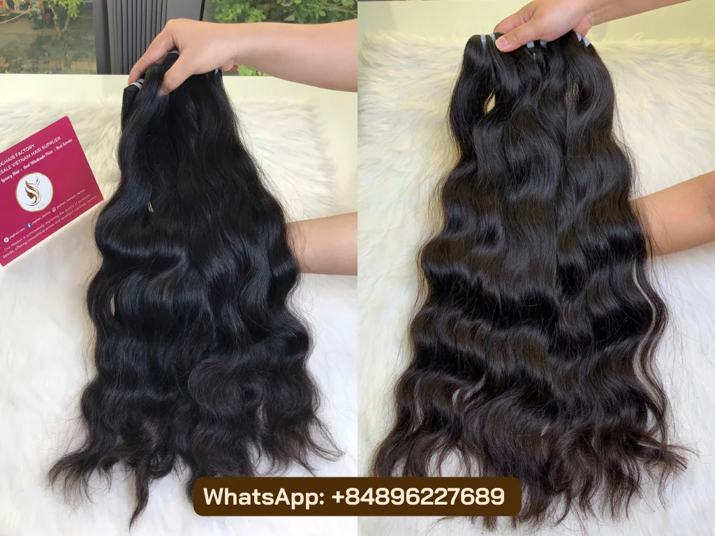 Water Wave vs Body Wave: Which Is Right for You? 1 Water Wave Hair Close-Up