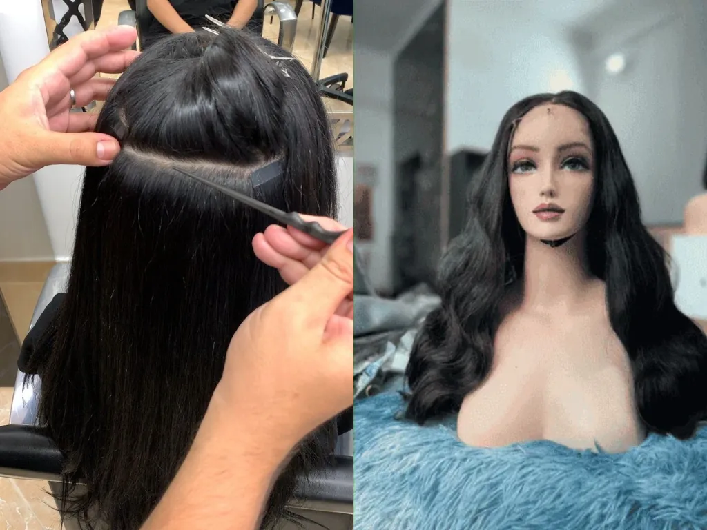 What Is Bulk Hair? The Complete Guide to Uses, Types & Buying 6 Bulk hair allows stylists to create handmade wigs with a natural hairline and custom fit.