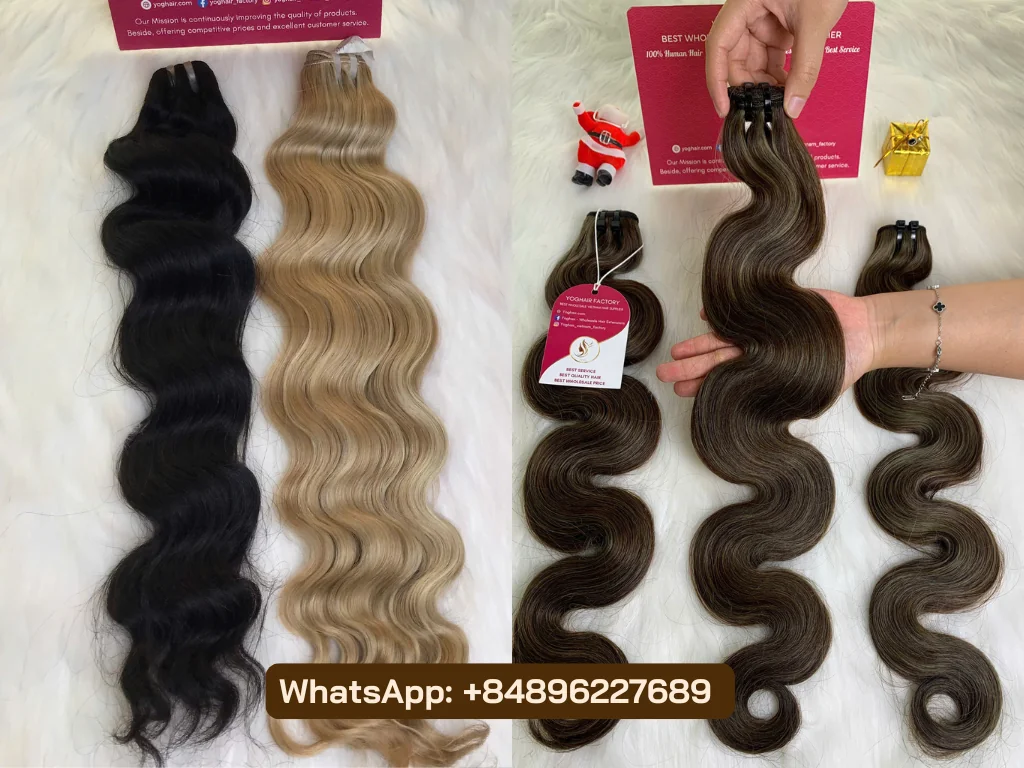 Water Wave vs Body Wave: Which Is Right for You? 6 Yoghair’s water wave and body wave bundles or wigs