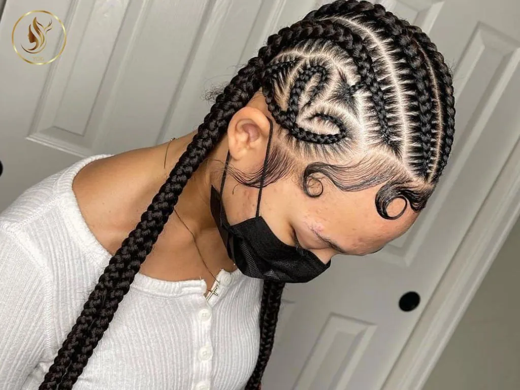Explore Top 6+ Most Stunning Braid Pattern for Sew In Weaves 6 This pattern involves braiding the hair in a back-and-forth motion