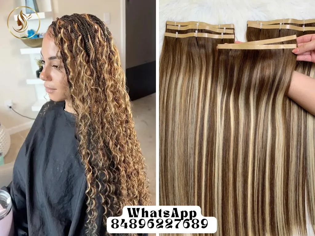 27 vs 30 Hair Color: Key Differences & Which Suits You Best? 11 Combining color 4 (medium brown) with 27 (honey blonde)