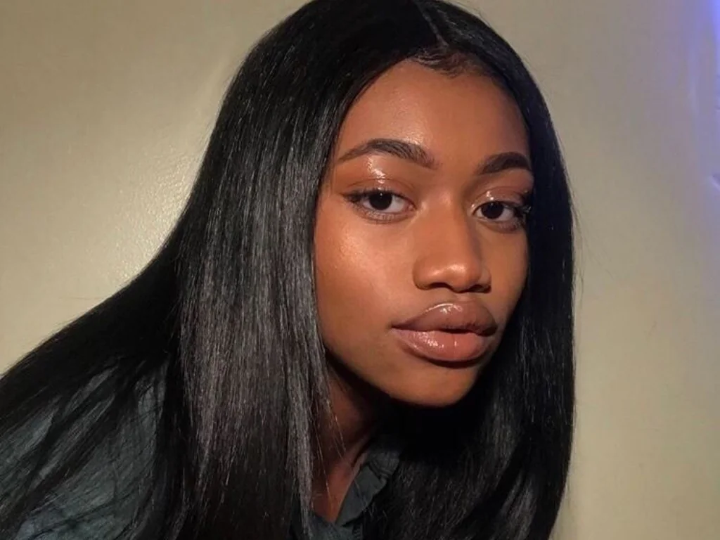 Some black people have naturally straight hair