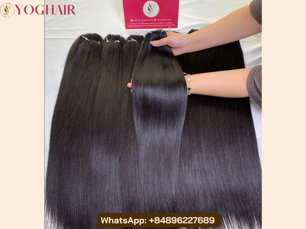 Kinky vs Curly Hair: Differences & Ultimate Care Guide 6 Straight human hair at YOGHAIR