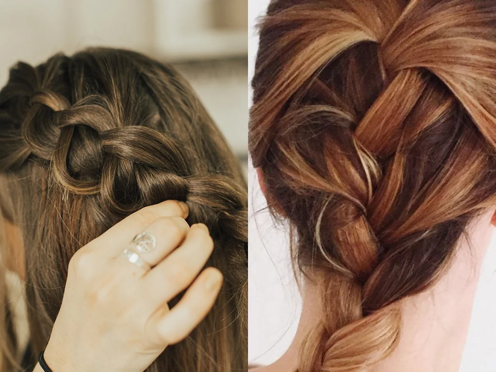 How to Make Beach Waves on a 8-Inch Hair Topper - Full Tutorial 4 Braid damp hair overnight for effortless beachy waves