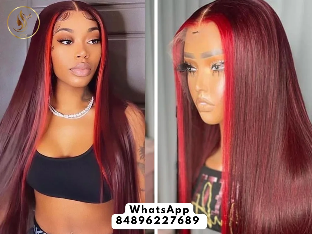 Skunk Stripe Hair: Bold Hair Trend Making a Major Comeback 10 Skunk stripe hair red variations create fiery, passionate looks