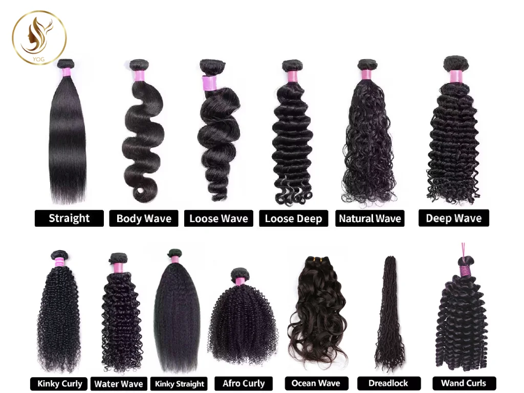 Wig textures refer to the specific patterns, characteristics, and styling of hair strands