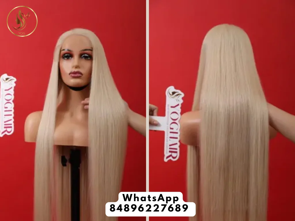 A 13x4 lace wig features a much wider lace portion that spans 13