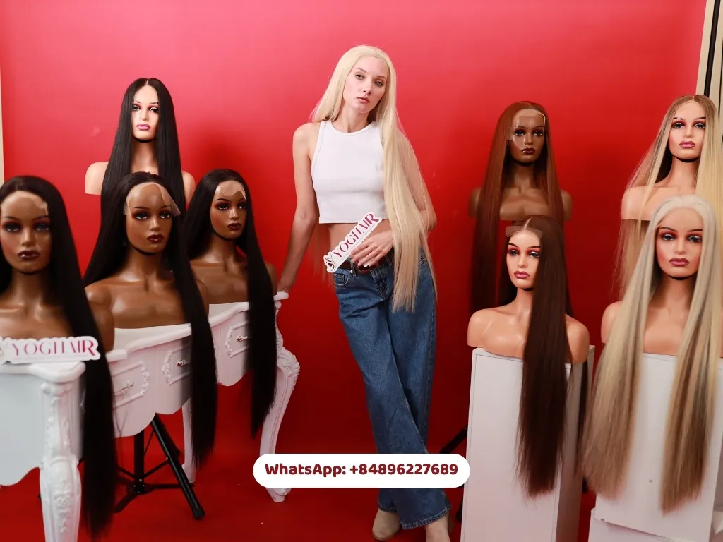 Yoghair glueless wigs are crafted from 100% premium human hair