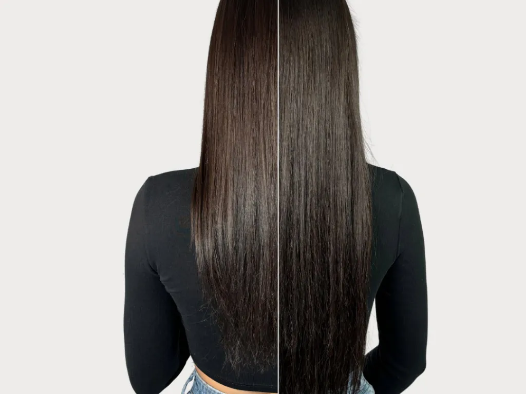 How Long is 20 Inch Hair? The Ultimate Guide to Finding Your Perfect Length 11 Seamless clip-ins provide a thinner, flatter, and more comfortable option for 20-inch hair.