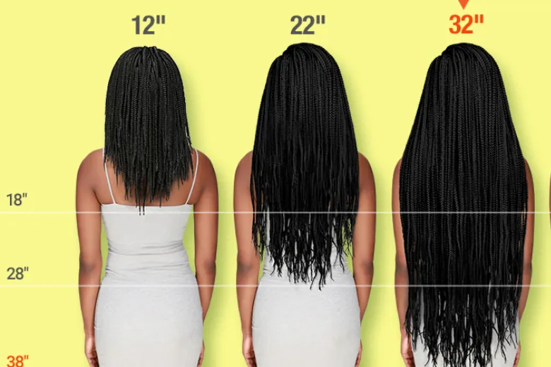 How Long is 32 Inch Hair? The Ultimate Guide to Extra-Long Extensions 4 32-inch hair falls to the hips or mid-thigh, varying by height.