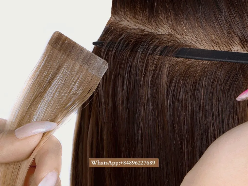 Are Tape In Extensions Bad for Your Hair? The Truth and Expert Advice 2 Tape-ins use a thin, natural-looking “sandwich” method.